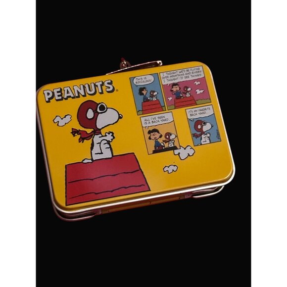 Hallmark Keepsake Ornament Peanuts Collection Snoopy Lunch Box & Thermos - Picture 3 of 8